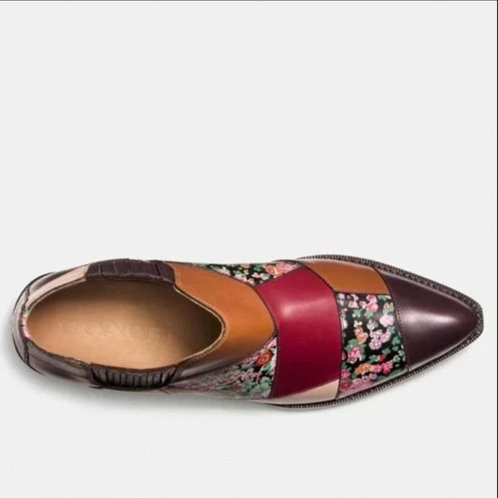 Coach Patchwork Bandit Shoe Hickory/Brick Multi 5 - Picture 3 of 9